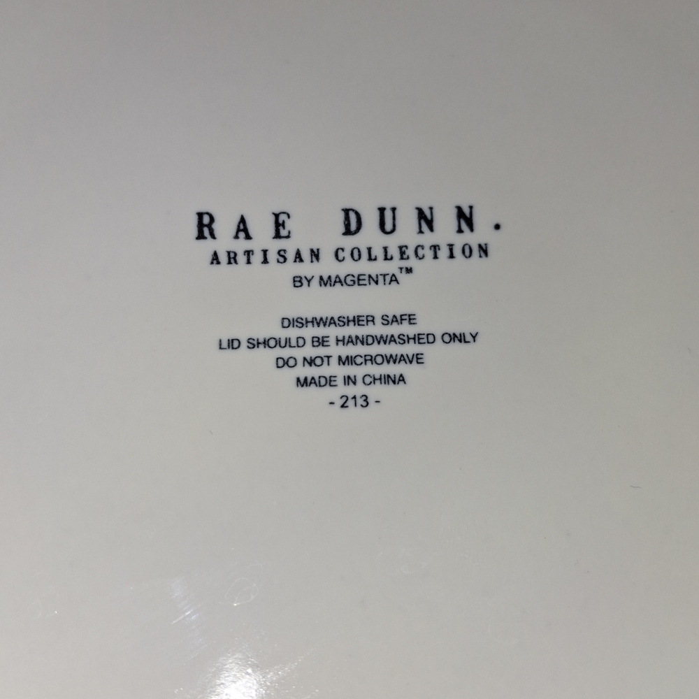🐶 Rae Dunn LIVE, LOVE, BARK Ceramic Canister - Picture 2 of 4